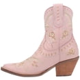 thumbnail image 2 of Dingo Womens Primrose Embroidered Floral Snip Toe Cowboy  Ankle Boots, 2 of 2