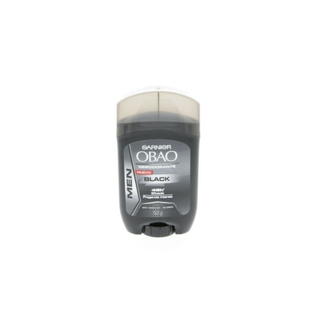Obao Mens Black Stick Deodorant 50g - Barra Negro Desodorante para Hombre (Pack of