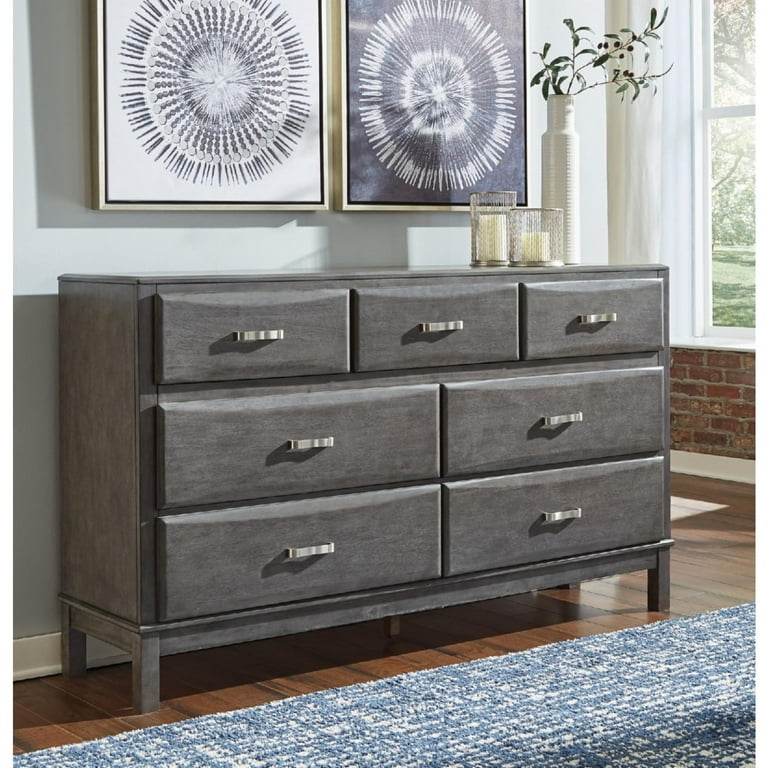 Ashley Furniture Caitbrook Drawer Dresser in Gray