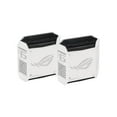 thumbnail image 3 of ASUS ROG Rapture GT6 (W-2-PK) AX10000 Tri-Band WiFi 6 Gaming Mesh WiFi System covers up to 5,800 sq ft, 3 of 5