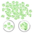 thumbnail image 2 of 200 Pcs Green Acrylic Stones Plastic Gem Stone Crystal Diamonds Ice Rocks Table Scatter Vase Fish Tank DIY Crafts Bead Decoration, 2 of 9