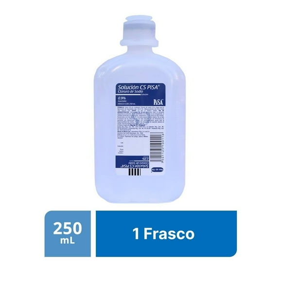 Solución cloruro de sodio Flex-O-Vol 0.9% inyectable 250 ml