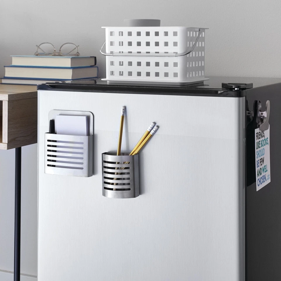 Forma Magnetic Pencil Holder, Metal, 325" X 175" X 350"