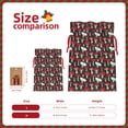 thumbnail image 3 of Naloa Red Mushrooms Drawstring Christmas Bags, 3D Xmas Gift Bags, Christmas Wrapping Bags, Xmas Goodie Bags, Treat Pouch Bags, Party Favor Bags-Medium, 3 of 9