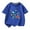 Dark Blue, variant on Toddler Boys Casual Graphic Tee Cute Pattern Print Shirt for Little Boys Girls