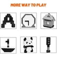 thumbnail image 4 of Pairez Toys Building Bricks 1000 Pieces in Black, Grey & White Colors. Building Block Toys for Children Aged 4+, 4 of 6