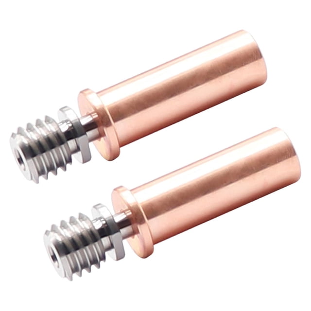 Impresora 3D, tubo de garganta de extremo caliente, bimetálico, resistente al calor, extrusor de disipación de calor, garganta de impresora para Baoblaze Garganta