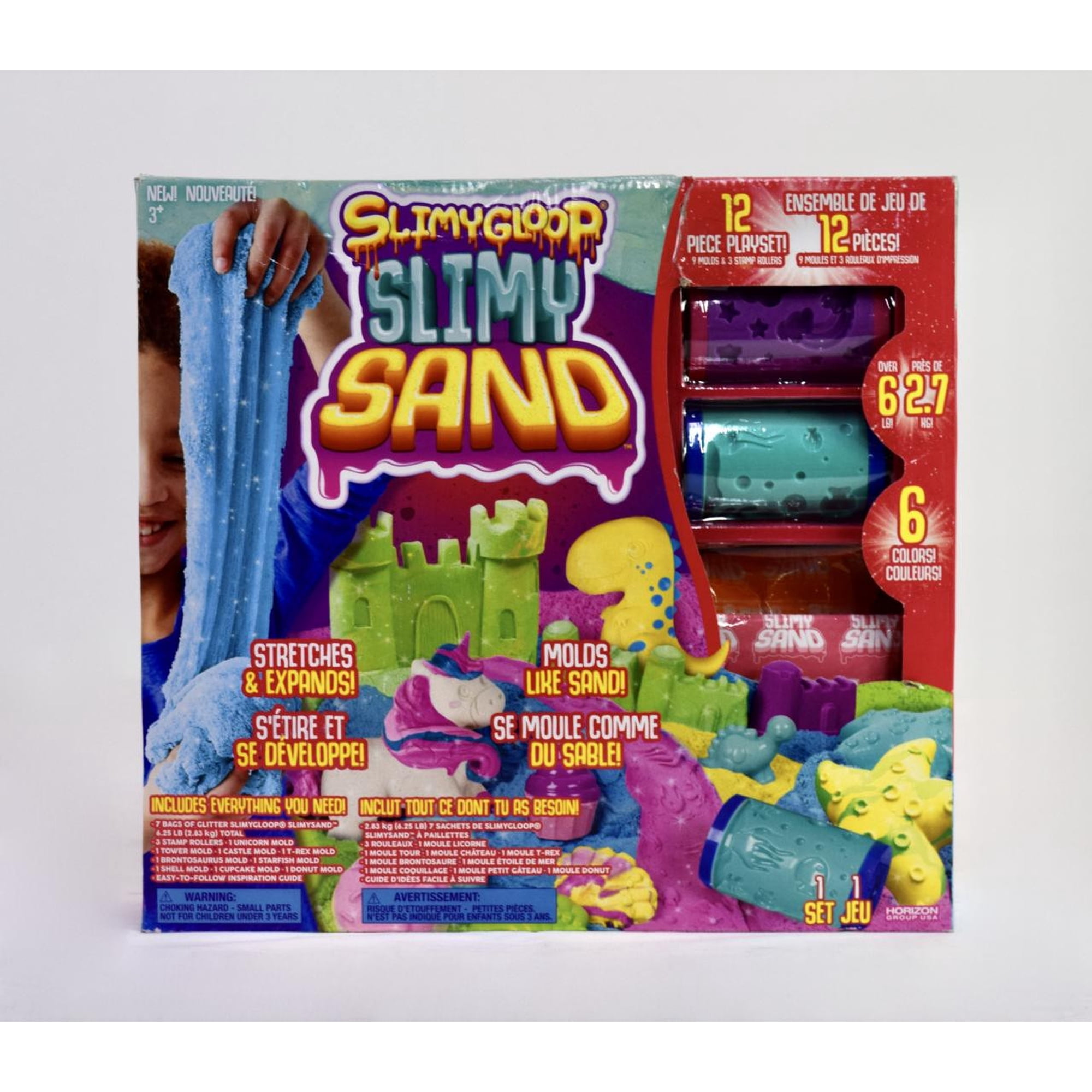 Ensemble De Jeu De Sable Sensoriel Slimygloop Slimy Sand Ensemble De Jeu D Art De Sable Walmart Canada