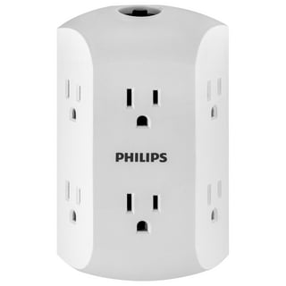 WiOn 50050 Indoor WiFi Plug With 1 Grounded Outlet; White