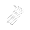 Genuine OE Porsche Cup Holder - 992-858-602-C-OG6