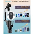 thumbnail image 7 of NFJOY 2 in 1 Phone Holders for Car Cup Holder with Adjustable Base, Holders for Car Cupholder, No Shaking 360° Flexible Neck Phone Mount for All 4-7” Smartphone, 7 of 7