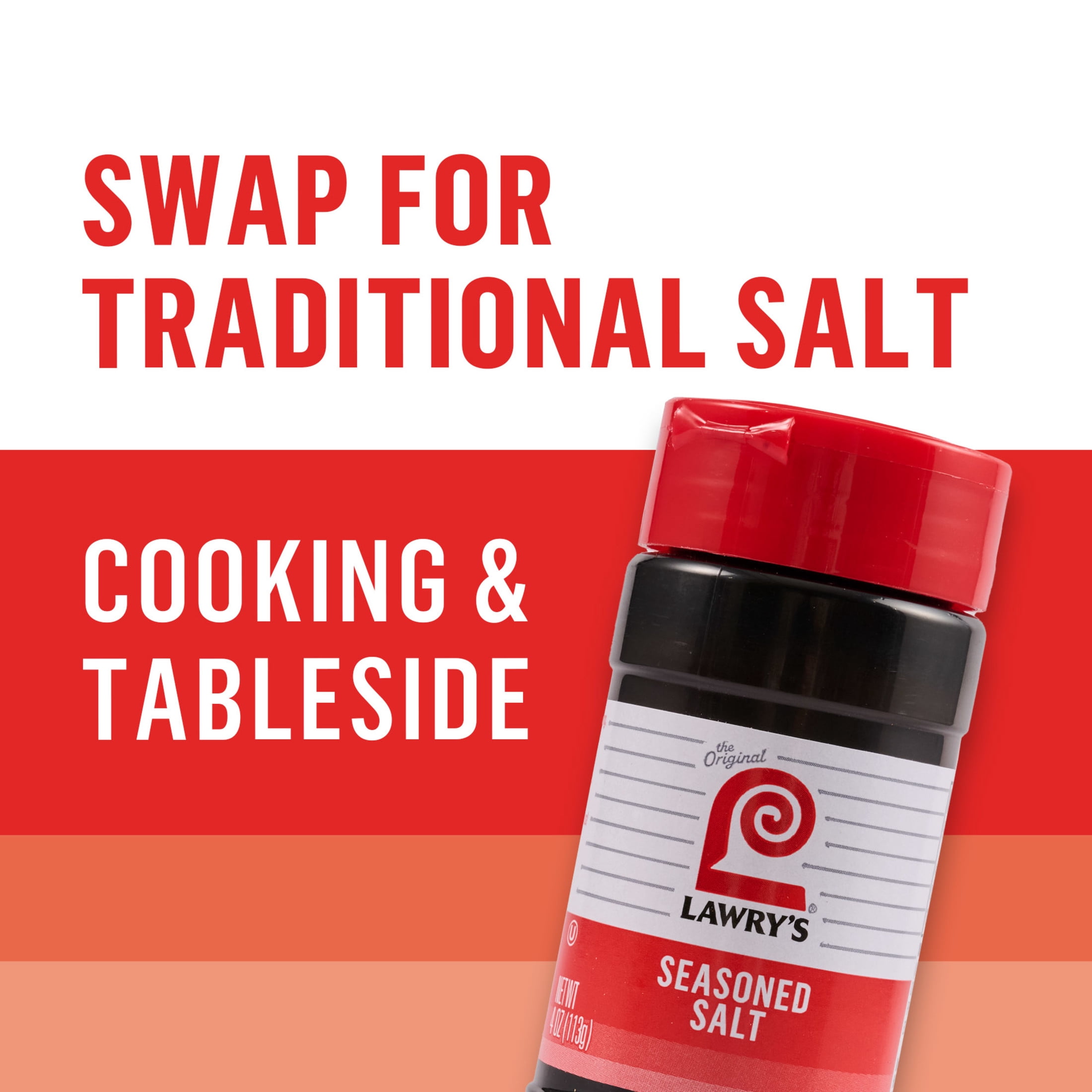 Lawry's Kosher Seasoned Salt, 4.0 oz Bottle
