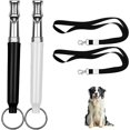 thumbnail image 1 of Silbato ultrasónico para perros de 2 piezas con cordón para entrenamiento canino., 1 of 6