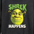 thumbnail image 3 of Shrek - Shrek Happens - Women's Lightweight French Terry Long Sleeve Shirt, 3 of 5