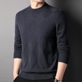 thumbnail image 3 of Suéter de primera calidad, nueva marca de moda, jersey de punto para hombre, jersey de diseñador de lujo, ropa informal lisa a cuadros coreana para hombre, 3 of 5
