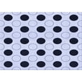 thumbnail image 1 of Ahgly Company Indoor Rectangle Patterned Lavender Blue Area Rugs, 2' x 5', 1 of 6