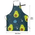 thumbnail image 4 of Bingfone Avocado In Space Apron Gifts For Men, Women Professional Grade Chef Apron For Kitchen,Bbq & Grill, 4 of 8