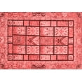 thumbnail image 1 of Ahgly Company Indoor Rectangle Abstract Red Modern Area Rugs, 8' x 10', 1 of 4