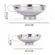thumbnail image 5 of Juego de embudo de cocina de herramientas de cocina de embudo de mermelada de acero inoxidable de 2 piezas, 5 of 5