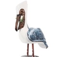 thumbnail image 3 of FUEENIRVA Multi-Color Wooden Bird Figurine on Stump with Realistic Handcrafted Design for Home Decor, 3 of 8
