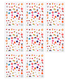 thumbnail image 1 of Nail Art Design Película Decoración Primavera Verano Slider Nail Art Suministros Nail Art Calcomanías Calcomanías de transferencia MFZFUKR CPB-US-YYM173-6, 1 of 5