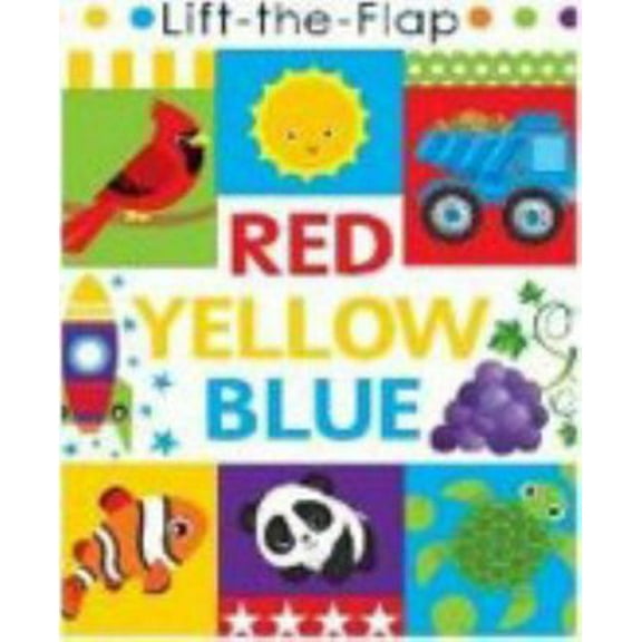 Pre-Owned Red, Yellow, Blue- Lift the Flap Activity Kids Books - Childrens Books, Toddler Books (Hardcover) 1648330886 9781648330889
