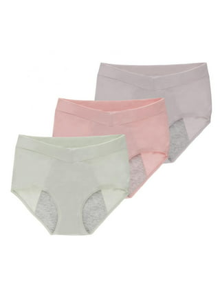 Women Period Underwear Menstrual Panties Leak Proof Mid Waist Cotton  Postpartum Ladies Panties Briefs Girls
