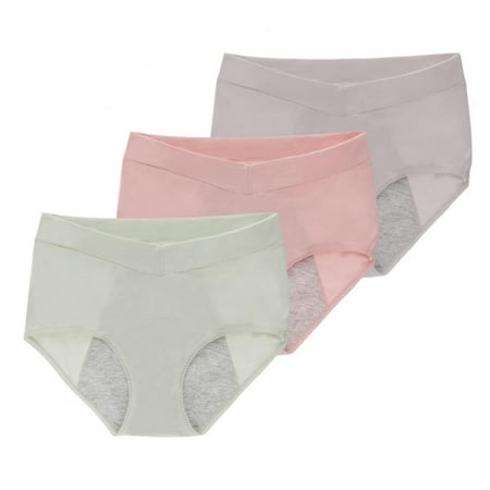 

Women s Cotton Underwear High Waist Stretch Briefs Soft Underpants Breathable Ladies Panties 3 Pack