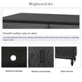 thumbnail image 4 of Aukfa 63" Large Accent Storage Cabinet TV Stand with Carved Door for Living Room,Entryway,Black, 4 of 8