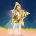 thumbnail image 2 of Gold Star Outfits for Kids Foam Star Shaped Outfit for Festival Plays Holiday Performances, 2 of 4