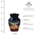 thumbnail image 2 of Baseball Cremation Urn For Human Ashes Men And Woman - Blue Mini Urns For Adult Male Small - Funeral Urns For Human Ashes Adult For Female - Keepsake Urn For Daughter And Son 3 Inch, 2 of 7