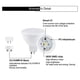 thumbnail image 5 of 10 bombillas LED GU10 E27 E14 MR16 GU5.3, 6 W, 220 V, focos LED, 5 of 5