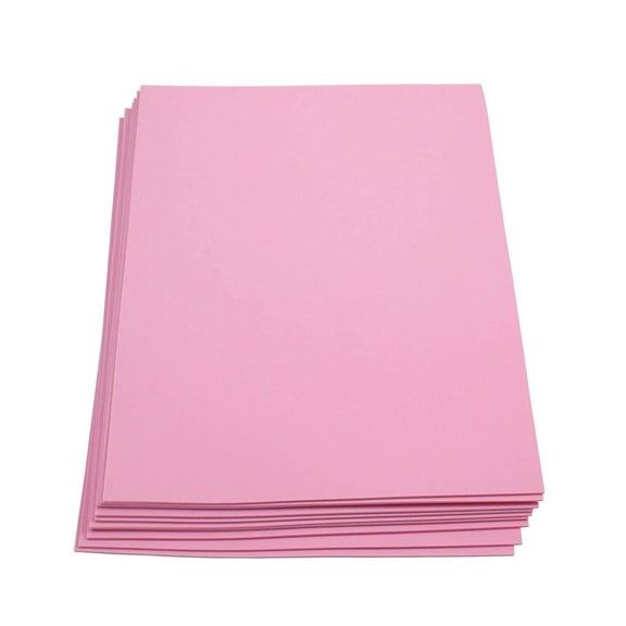 Craft Foam -9" x 12" Sheets-Pink-10 Pack- 2mm thick