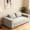 Light White, variant on Barara King Sofa in a Box with Memory Foam 2-Seater Corduroy Easy Assembly for Living Room Bedroom Studio, Green