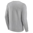 thumbnail image 3 of Men's Fanatics  Gray Boston University Arched Wordmark Pullover Sweatshirt, 3 of 3