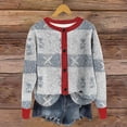 thumbnail image 4 of Cardigan pour Femmes Longs Cardigans Décontractés Mode Hiver Manteau Décontracté pour Femmes, 4 of 4