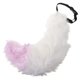 thumbnail image 2 of Fluffy Fox Tail Realistic Furry Animal Tail with Adjustable Belt Cute Fox Cosplay Costume Accessories for Halloween Party, 2 of 3