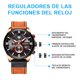 thumbnail image 2 of Reloj Curren para Hombre, Análogo, Formal, Cuarzo, Correa de Polipiel, Ajustable, Calendario y con Cronógrafo, 2 of 5