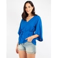 thumbnail image 5 of Blusa manga campana con cinto, 5 of 5