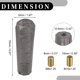thumbnail image 5 of Ofertas Únicas 1 Juego de Perilla de Cambio de Cristal Falso de 15 cm - con 2 Adaptadores para Vehículos Automáticos y Manuales - Acrílico Negro, 5 of 7