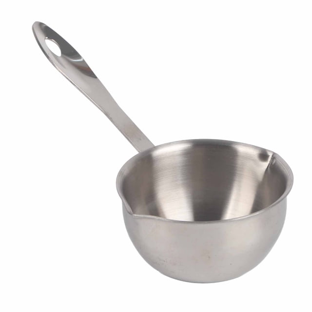 Calentador De Mantequilla, Olla Calentora De Mantequilla Con Fondo De Induco, Olla De Leche De Acero Inoxidable, Cacerola Pequeña, Olla Calentadora De Leche, Olla Para