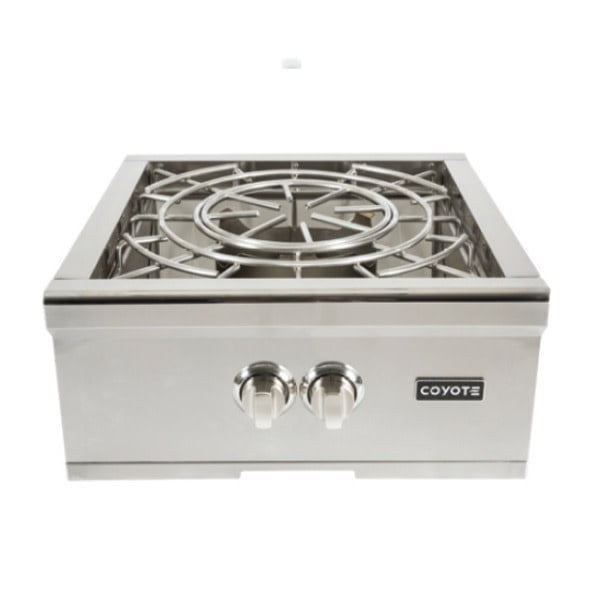 Coyote C1csbng 15000 BTU 12" Wide Natural Gas Side Burner For Coyote