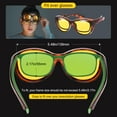 thumbnail image 4 of TINHAO Night Driving Glasses Anti Glare Fit Over Glasses for Men and Women Yellow Nighttime Lens, 4 of 6