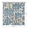 thumbnail image 5 of Waterproof Farmhouse Outdoor Shower Curtain 72x72 Inch Boho Style Polyester Unique Shower Curtain for Bathroom Hotel Home Decor with 12 Plastic Hooks, 5 of 5