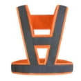 thumbnail image 3 of koolsoo Reflective Vest High Visibility Construction Vest Clothing Orange Orange (Gray Reflective Strip), 3 of 7