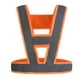 thumbnail image 3 of Chaleco reflectante de alta visibilidad para construcción, ropa de seguridad Naranja (franja reflectante gris), 3 of 7