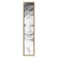 thumbnail image 2 of ArtToFrames 10" x 52" Silver with Black Lip Picture Frame, 10x52 inch Multi Wood Poster Frame (WOM-5193),  Pack, 2 of 7