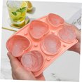 thumbnail image 4 of NUOLUX 1Jgo Rosa De Silicona Para Hielo Con Forma De Rosa Y Corazón Ideal Para Bebidas Frías, 4 of 8