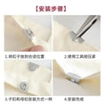 thumbnail image 2 of Shengyu 10pack/lot Fashionable Magnetic Snaps For Handbags And Clothing Multi Functional Applications golden, 2 of 6