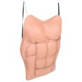 thumbnail image 4 of Traje de músculos realistas para hombre, medio cuerpo, pecho falso con músculos artificiales para Halloween, ideal para cosplay y fiestas de disfraces., 4 of 7
